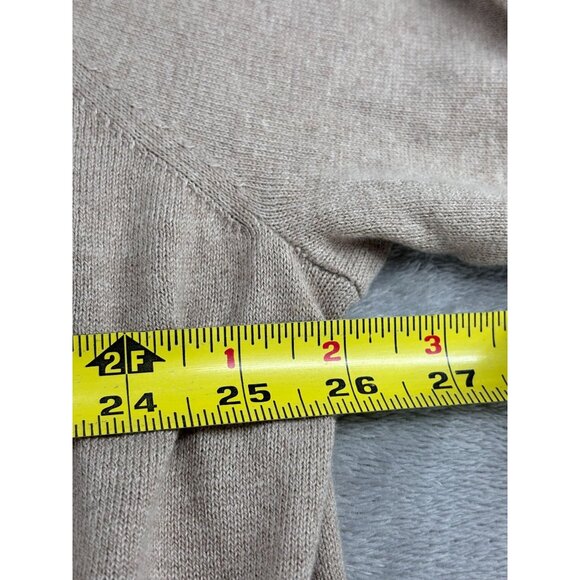 Peter Millar Beige 1/4 Zip Sweater Mens XXL Cotton & Cashmere Blend - Picture 6 of 7